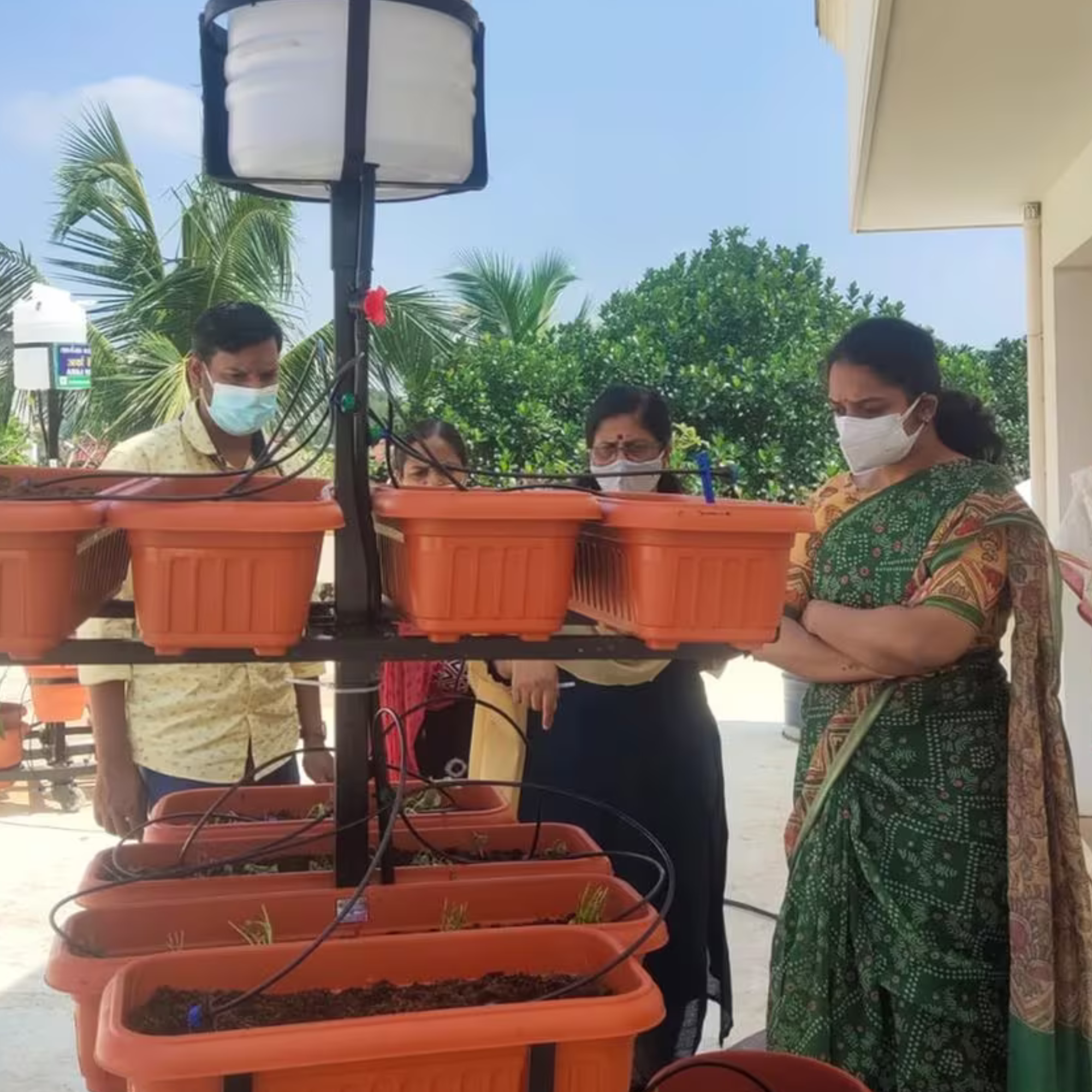Model Vertical Farm